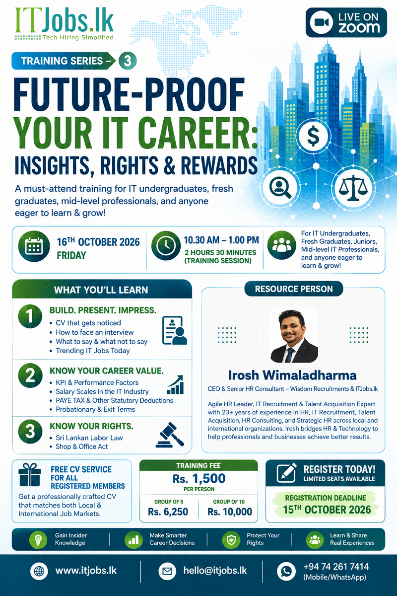 ITJobs Training Program